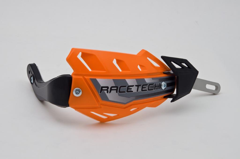Proteges mains integraux Racetech Flx Orange