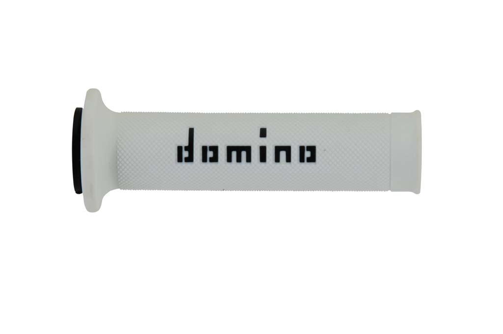 Jeu de poignées bicolore Domino Soft A010 Blanc/Noir