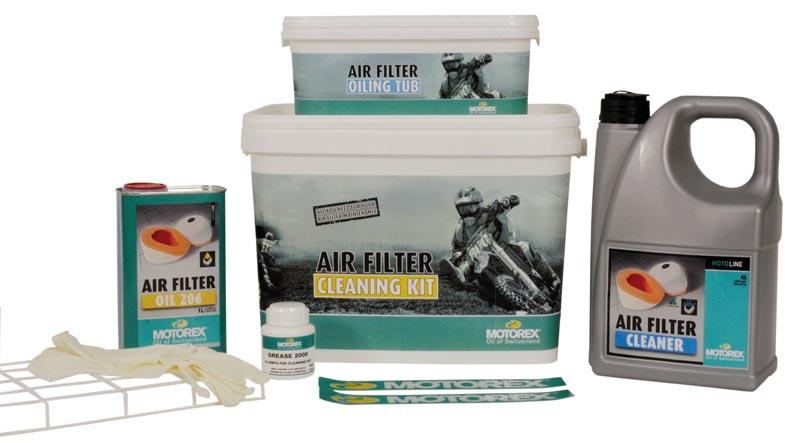 Kit d'entretien complet pour filtres à air marque Motorex