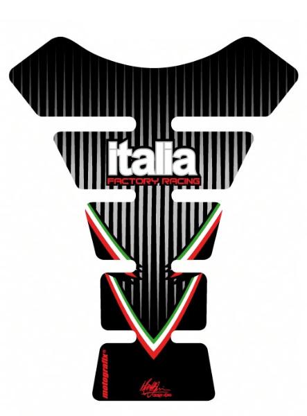 Protège réservoir Motographix série Aprilia Italia rouge