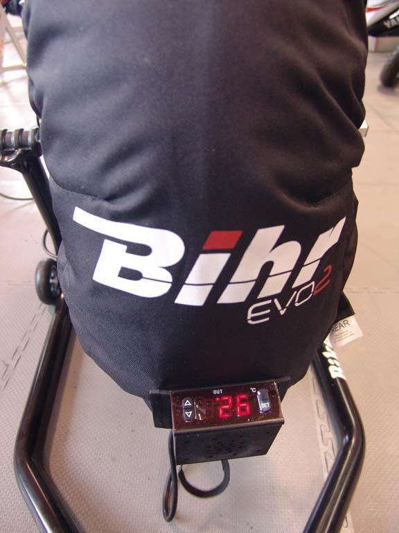 Couvertures chauffantes programmables Bihr EVO2 (Taille : Avant 120 / arrière 150 à 165)