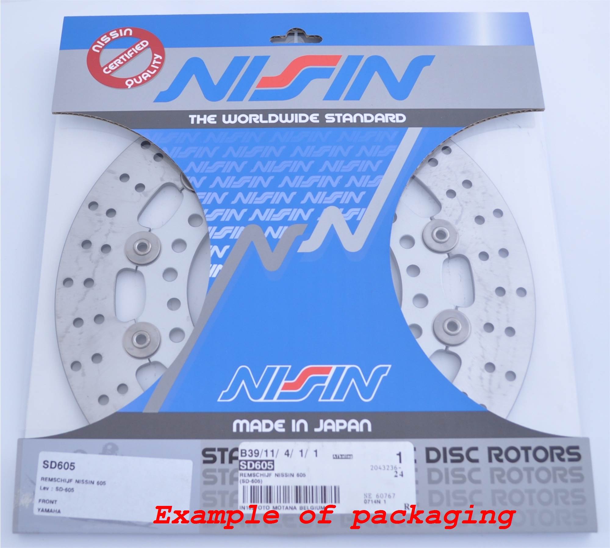 Disque de frein marque NISSIN fixe - SD-509