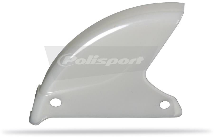 Protection de disque de frein avant blanc Polisport | CR 125, CR 250, CRF R 450 (1995-2007)