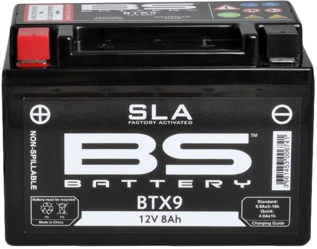 Batterie BTX7L marque BS Battery SLA sans entretien activé usine