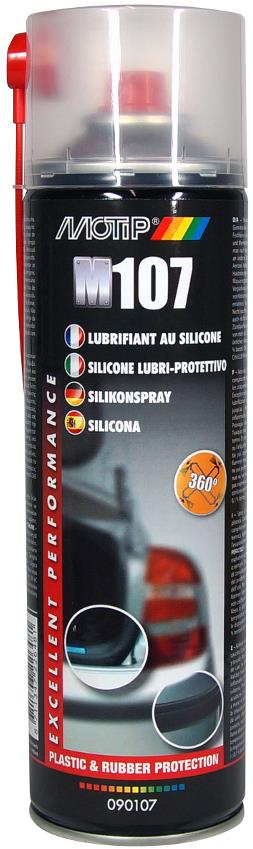 Nettoyant silicone Motip spray 500Ml