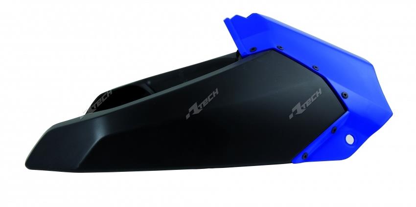 Ouïes de radiateur supérieures marque RACETECH bleues/noires Yamaha YZ250/450F