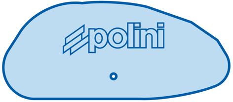 Filtre à air 203.0143 marque POLINI | Compatible MBK, YAMAHA, BENELLI, MALAGUTI