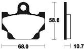 Plaquettes de frein organique marque Tecnium - Référence MA50 | Moto YAMAHA