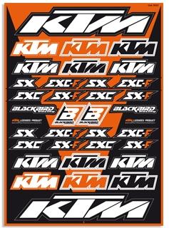Kit stickers Blackbird SX-EXC