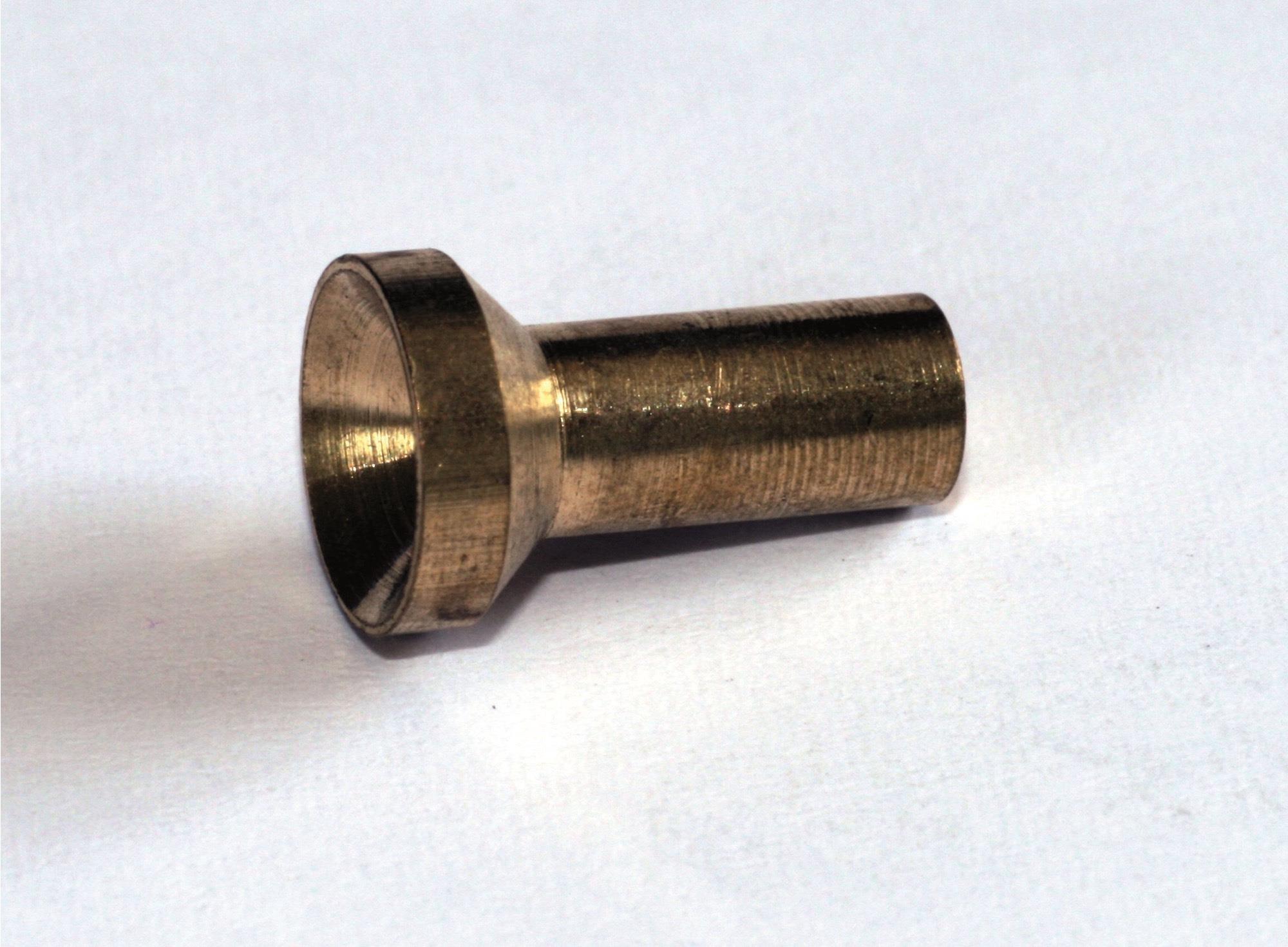 Douilles de cable trompette 7.9 x 12.6mm Venhill laiton 20 pièces