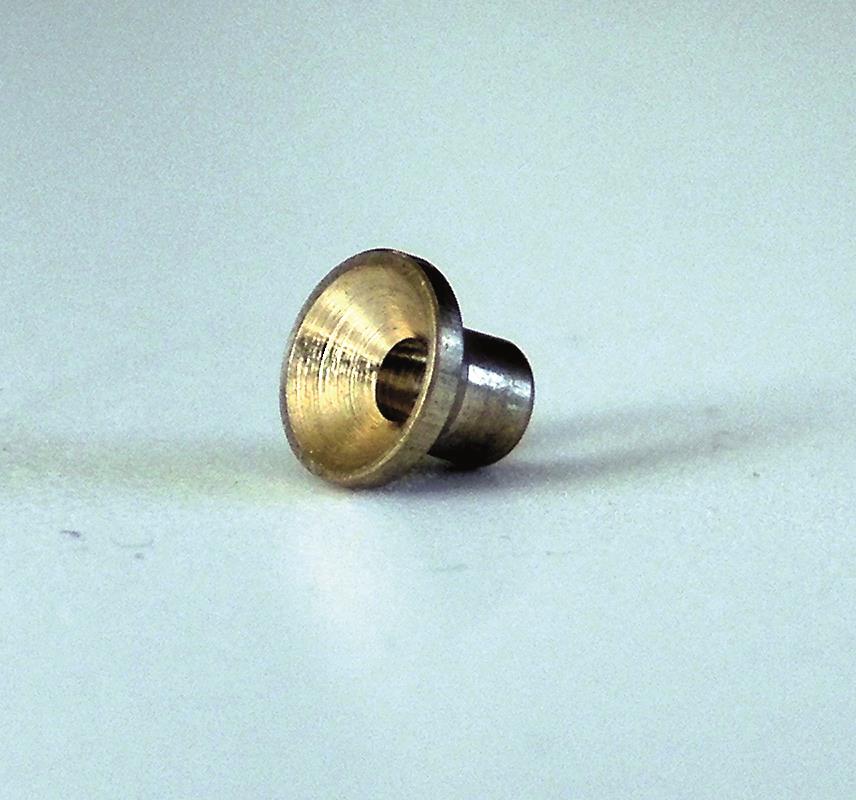 Douilles de cable trompette 6.3 x 5.1mm Venhill laiton 20 pièces