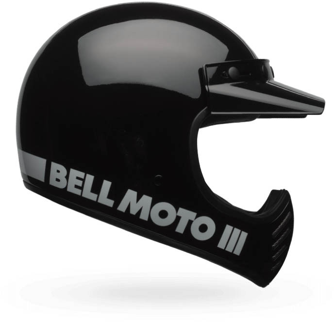 Casque cross Bell Moto-3 Classic Noir S
