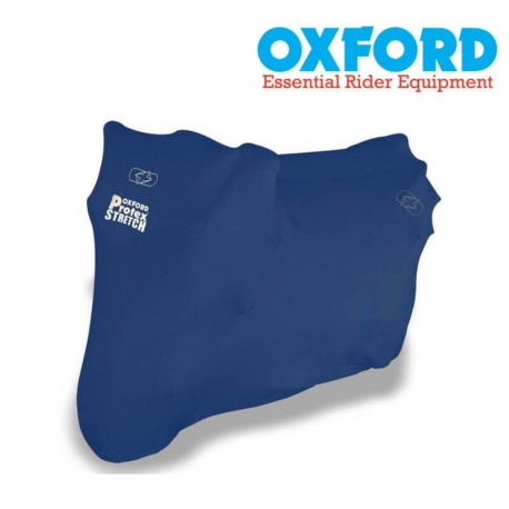Housse de protection moto Protex Strech Indoor Oxford bleu S