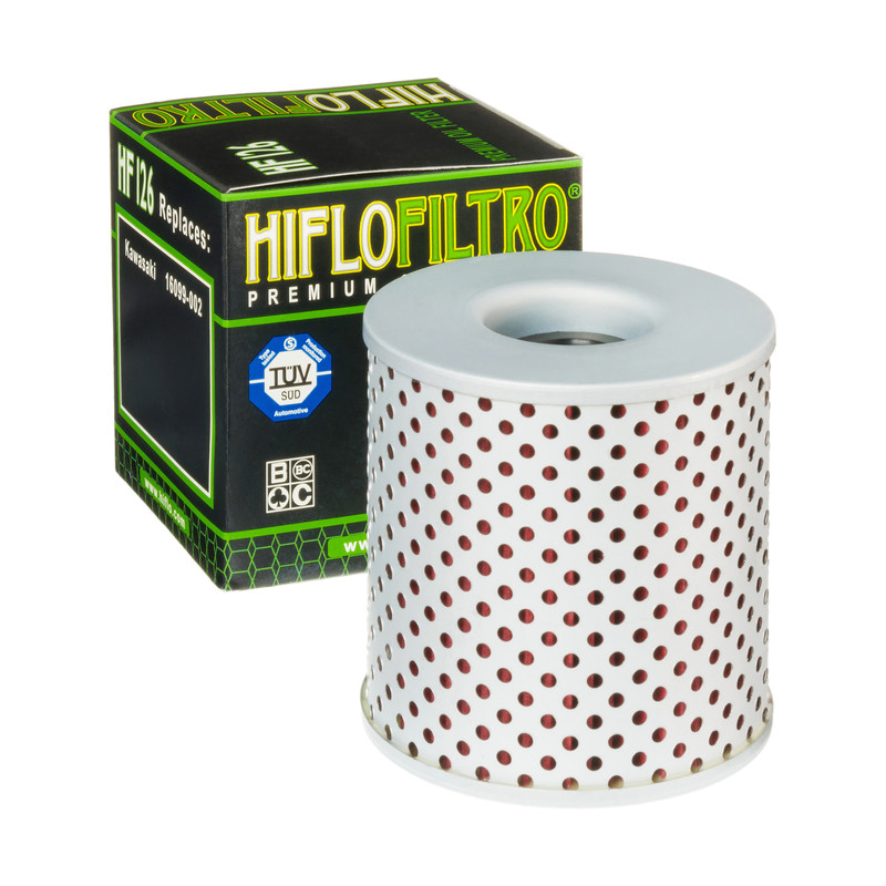 Filtre à huile HF126 de la marque Hiflofiltro | Compatible Moto KAWASAKI