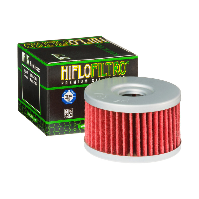 Filtre à huile HF137 marque Hiflofiltro | Compatible Moto, Motocross SUZUKI