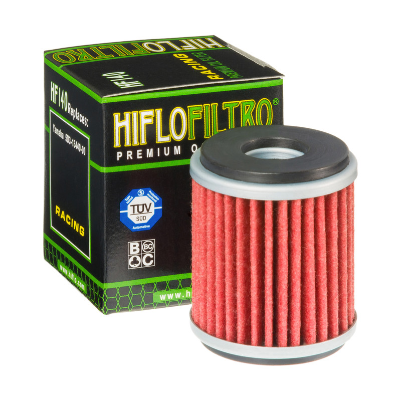 Filtre à huile HF140 marque Hiflofiltro | HONDA, YAMAHA, GAS GAS, FANTIC