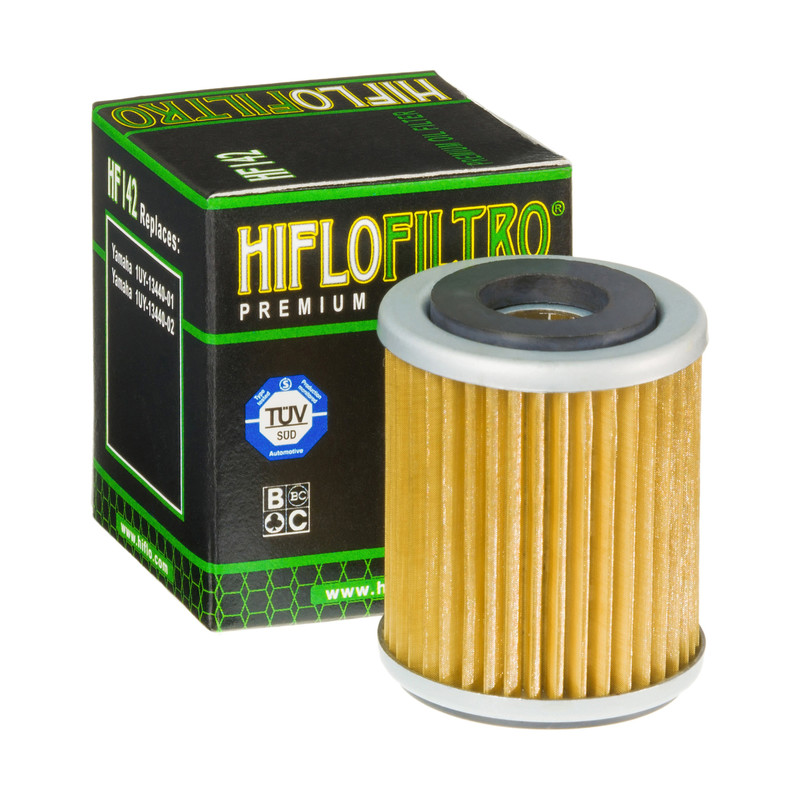 Filtre à huile HF142 de la marque Hiflofiltro | Compatible Quad, Motocross, Moto YAMAHA, TM