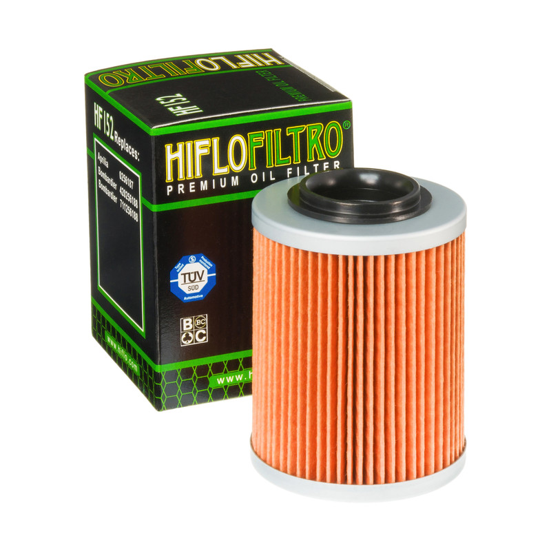 Filtre à huile HF152 marque Hiflofiltro | Compatible APRILIA, CAN-AM, CF, VOXAN