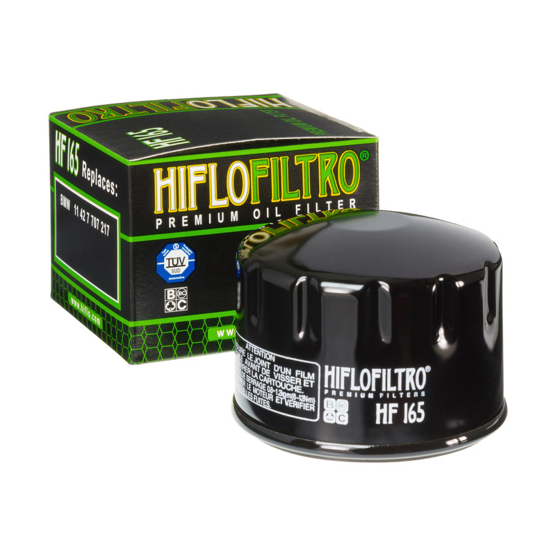 Filtre à huile HF165 marque Hiflofiltro | Compatible BMW F S 800, BMW F ST 800