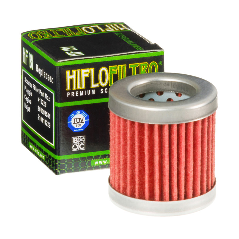 Filtre à huile HF181 Hiflofiltro | PIAGGIO, APRILIA, CAGIVA, ITALJET, VESPA