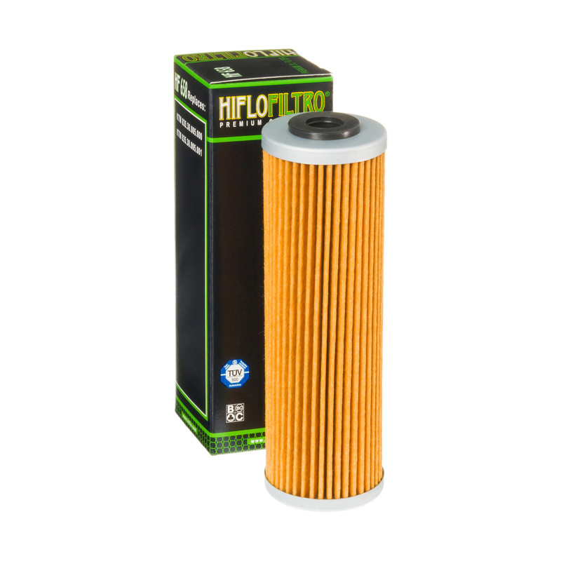 Filtre à huile HF650 de marque Hiflofiltro | Compatible Moto, Quad KTM