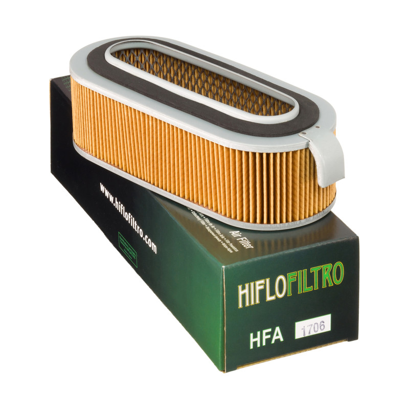 Filtre à air référence : HFA1706 de la marque Hiflofiltro | Compatible Moto HONDA