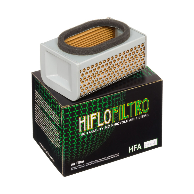Filtre à air HFA2504 de la marque Hiflofiltro | Compatible Moto KAWASAKI