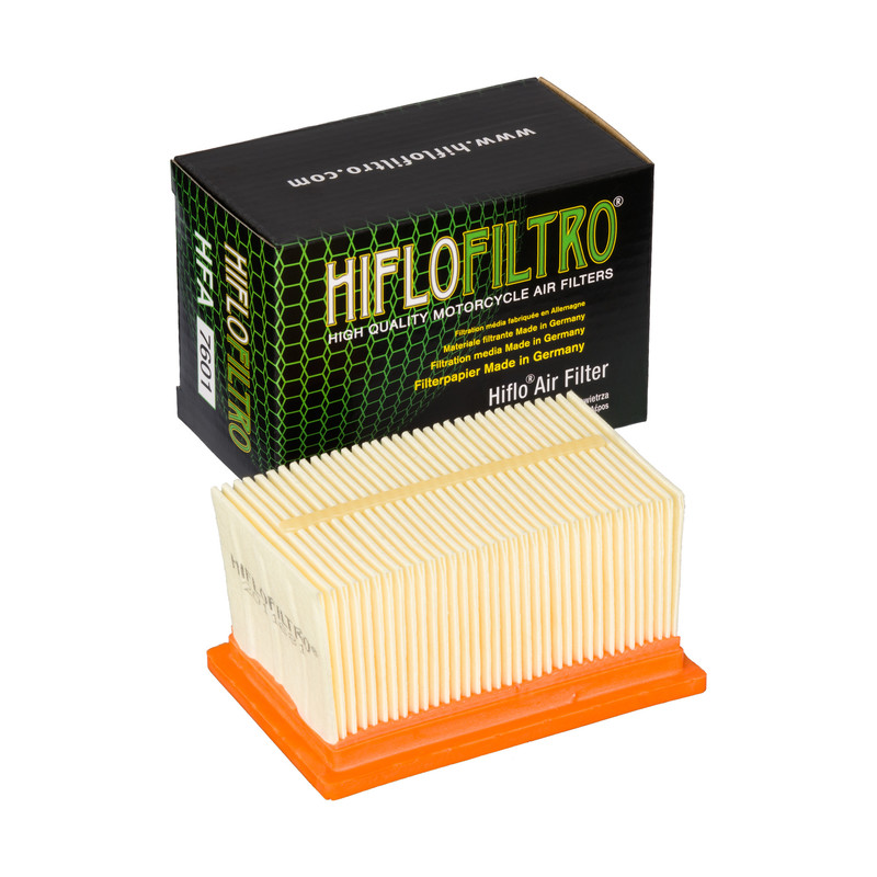 Filtre à air référence : HFA7601 de la marque Hiflofiltro | Compatible Moto BMW