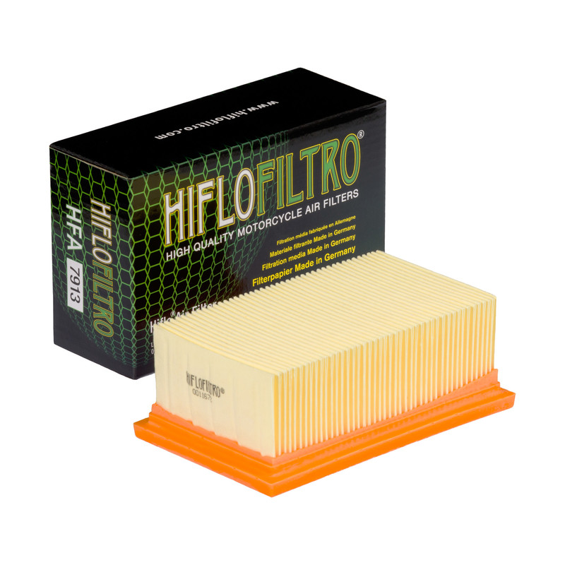 Filtre à air référence : HFA7913 de la marque Hiflofiltro | Compatible Moto BMW