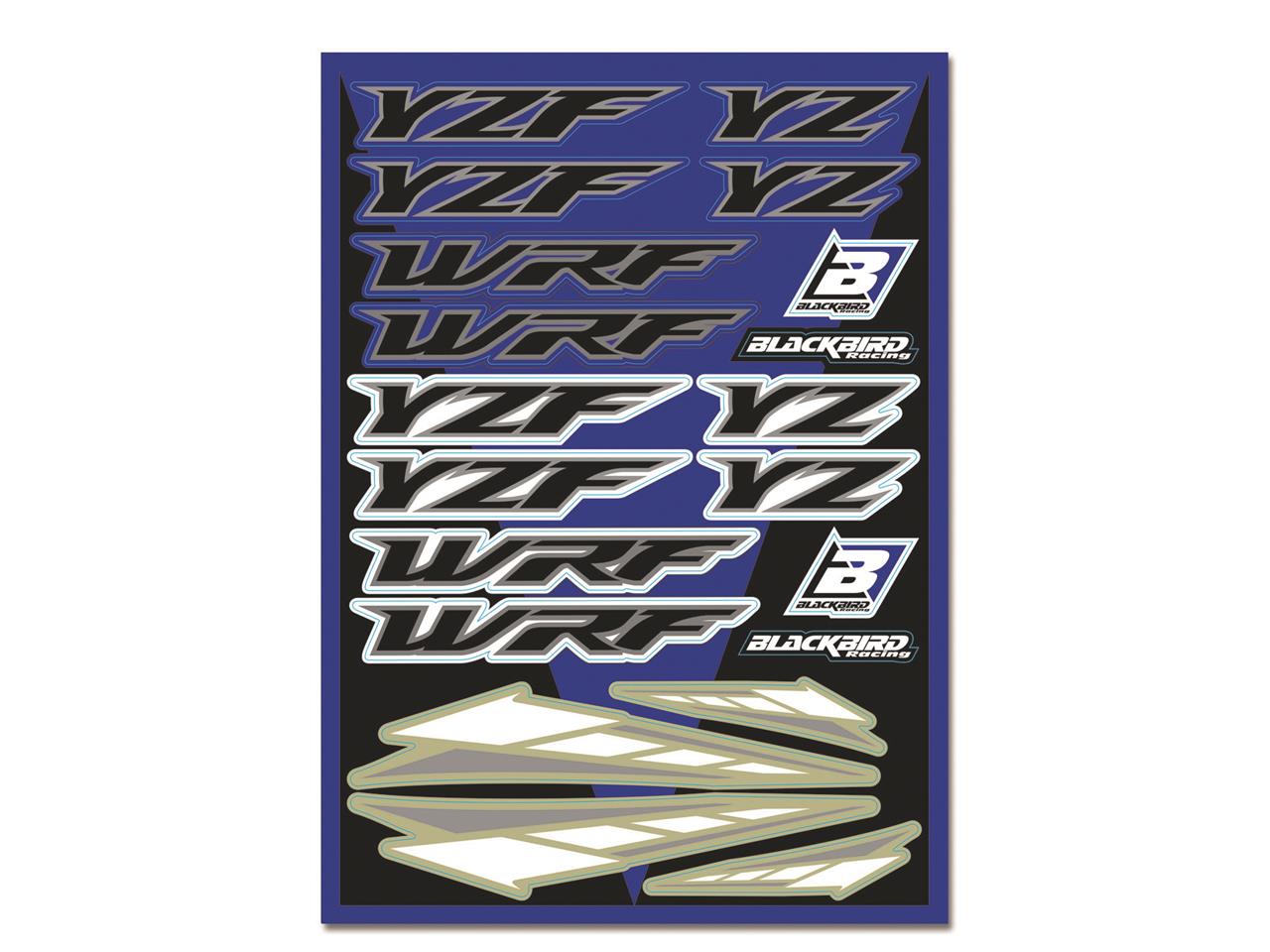 Kit stickers BLACKBIRD Yamaha YZ/YZ-F
