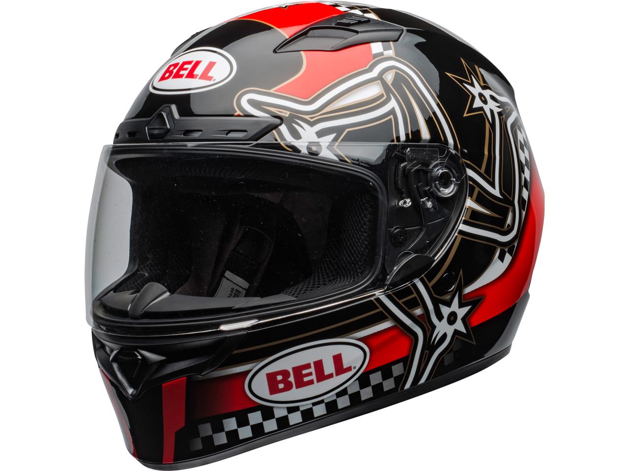 Casque intégral BELL Qualifier DLX Mips Isle of Man 2020 Gloss rouge/noir XS