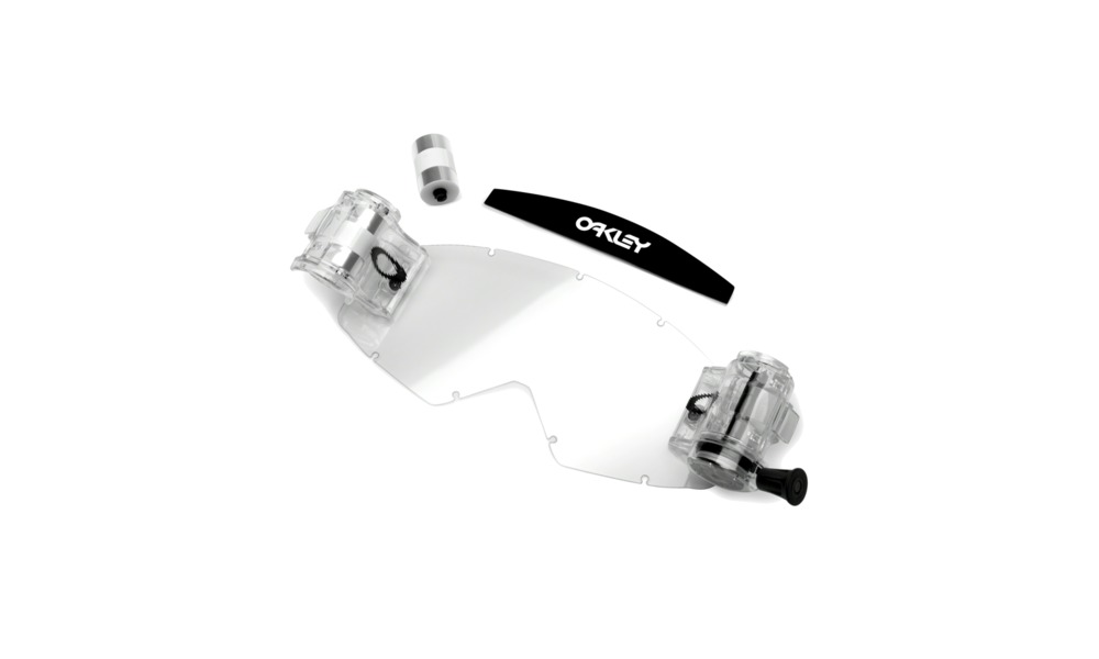 Kit accessoires roll-off marque Oakley Proven écran transparent