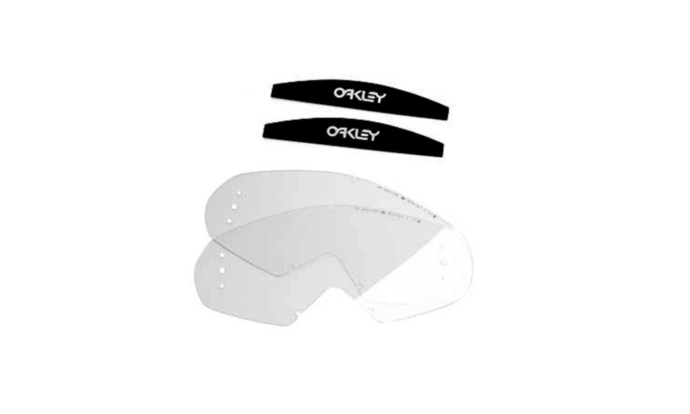 Écrans de rechange marque Oakley Mayhem roll-off transparent