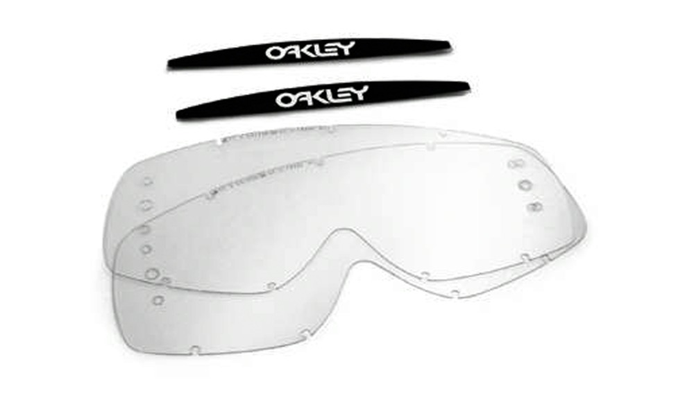 Écrans de rechange marque Oakley XS O-Frame roll-off transparent