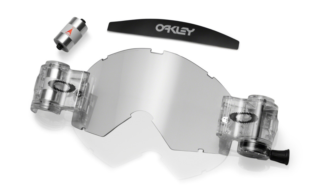 Kit accessoires roll-off marque Oakley Mayhem Pro écran transparent