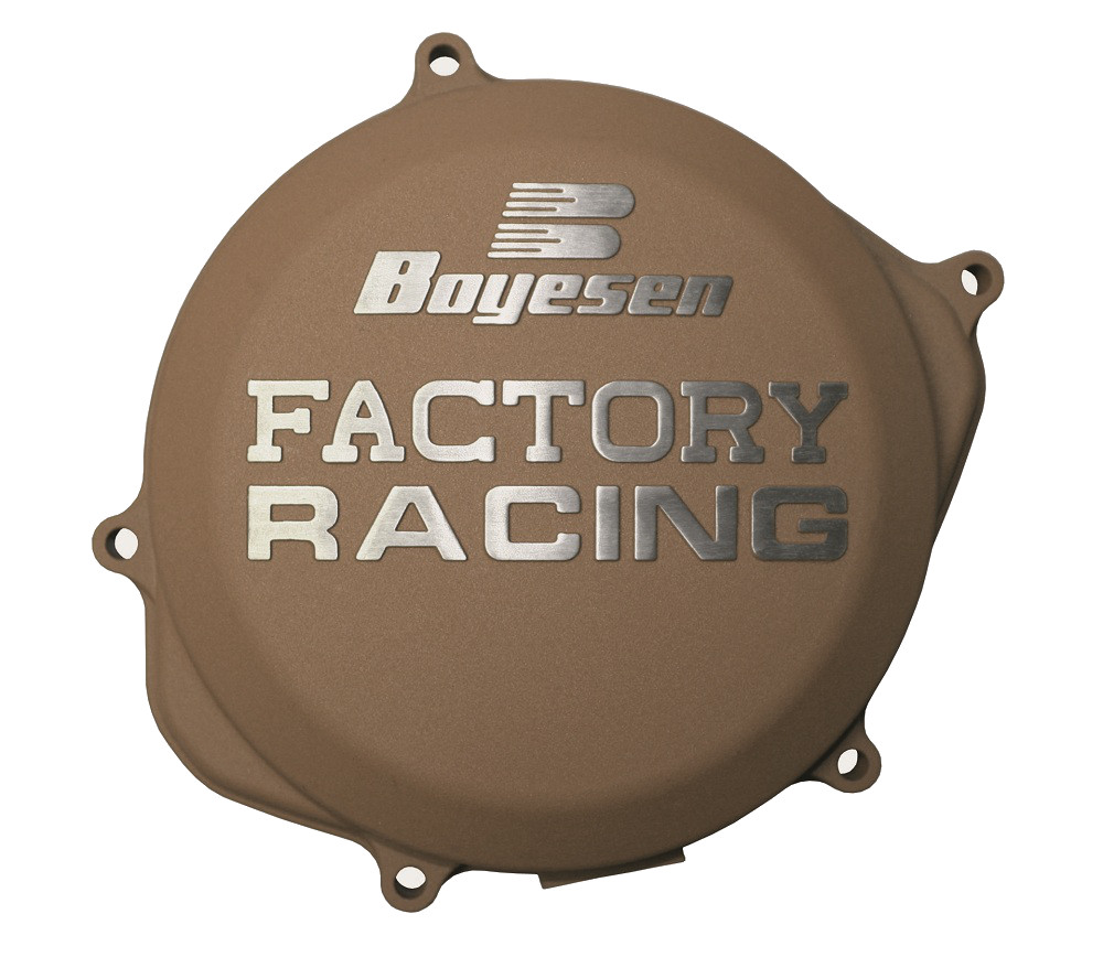 Couvercle de carter d'embrayage marque BOYESEN Factory Racing magnésium
