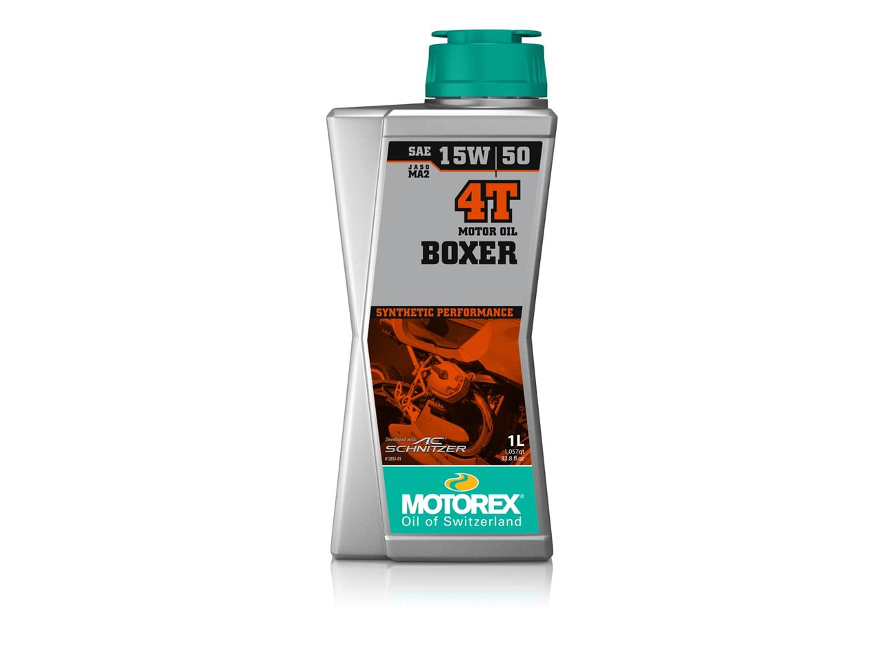 Huile Moteur Motorex (1L) Boxer 4T 100% synthétique