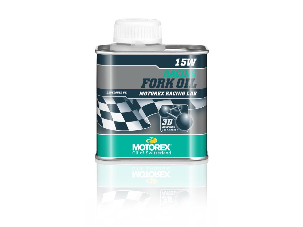 Huile de fourche marque Motorex Racing Fork Oil 15W 250ml