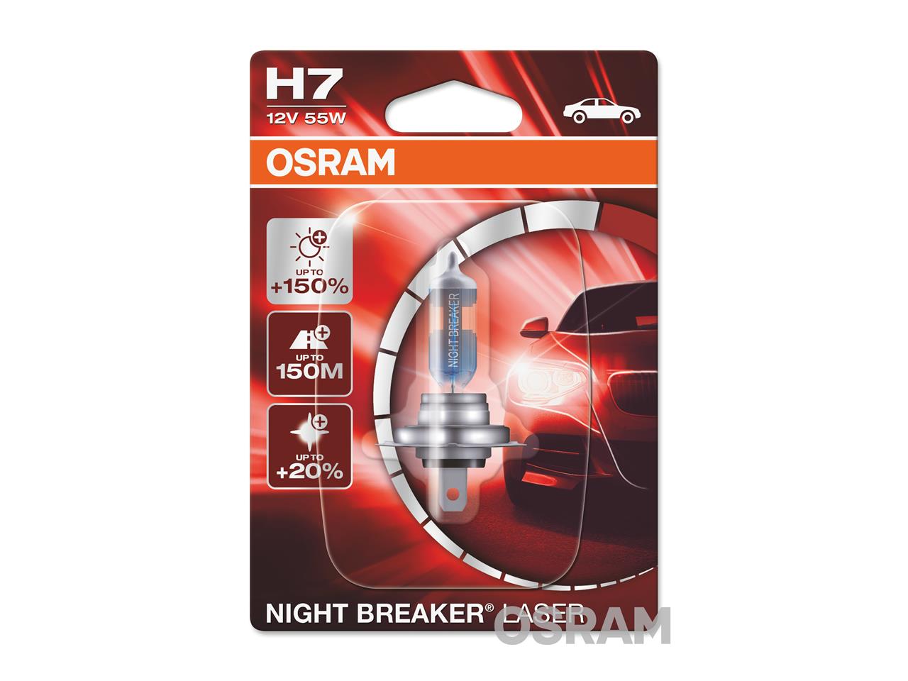 Ampoule Osram Night Breaker Laser 12V/55W