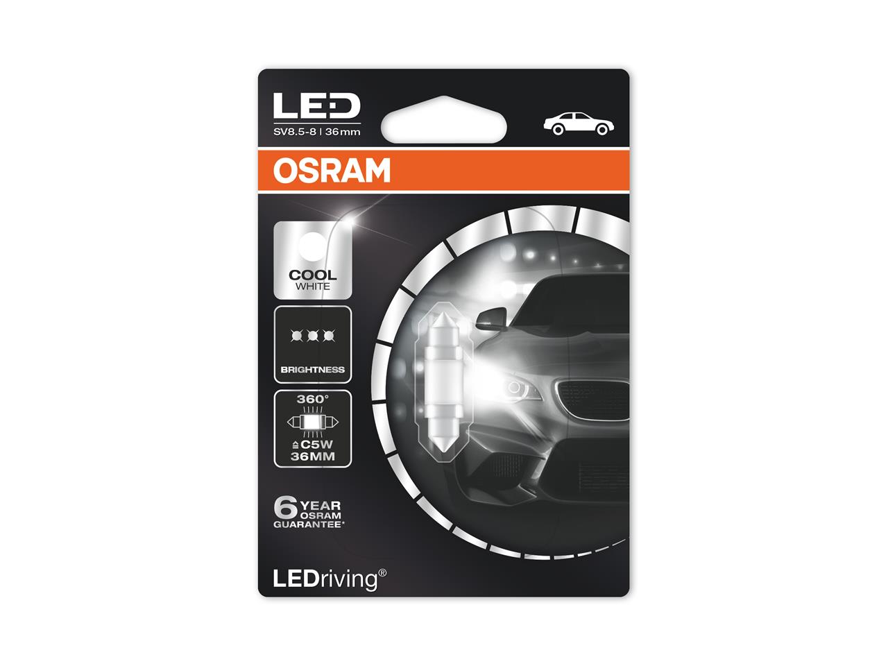 Ampoule LED marque Osram Retrofit C5W Festoon