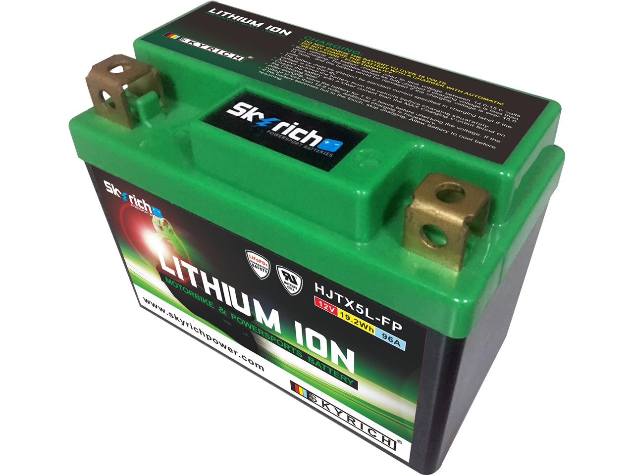 Batterie marque Skyrich type Lithium-Ion référence LTX5L