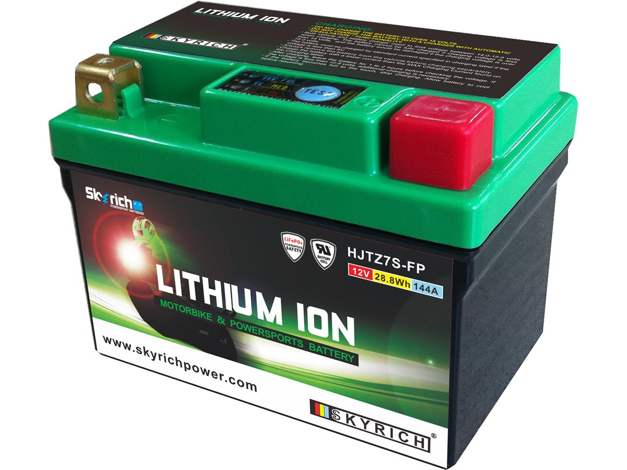 Batterie marque Skyrich type Lithium-Ion référence LTZ7S
