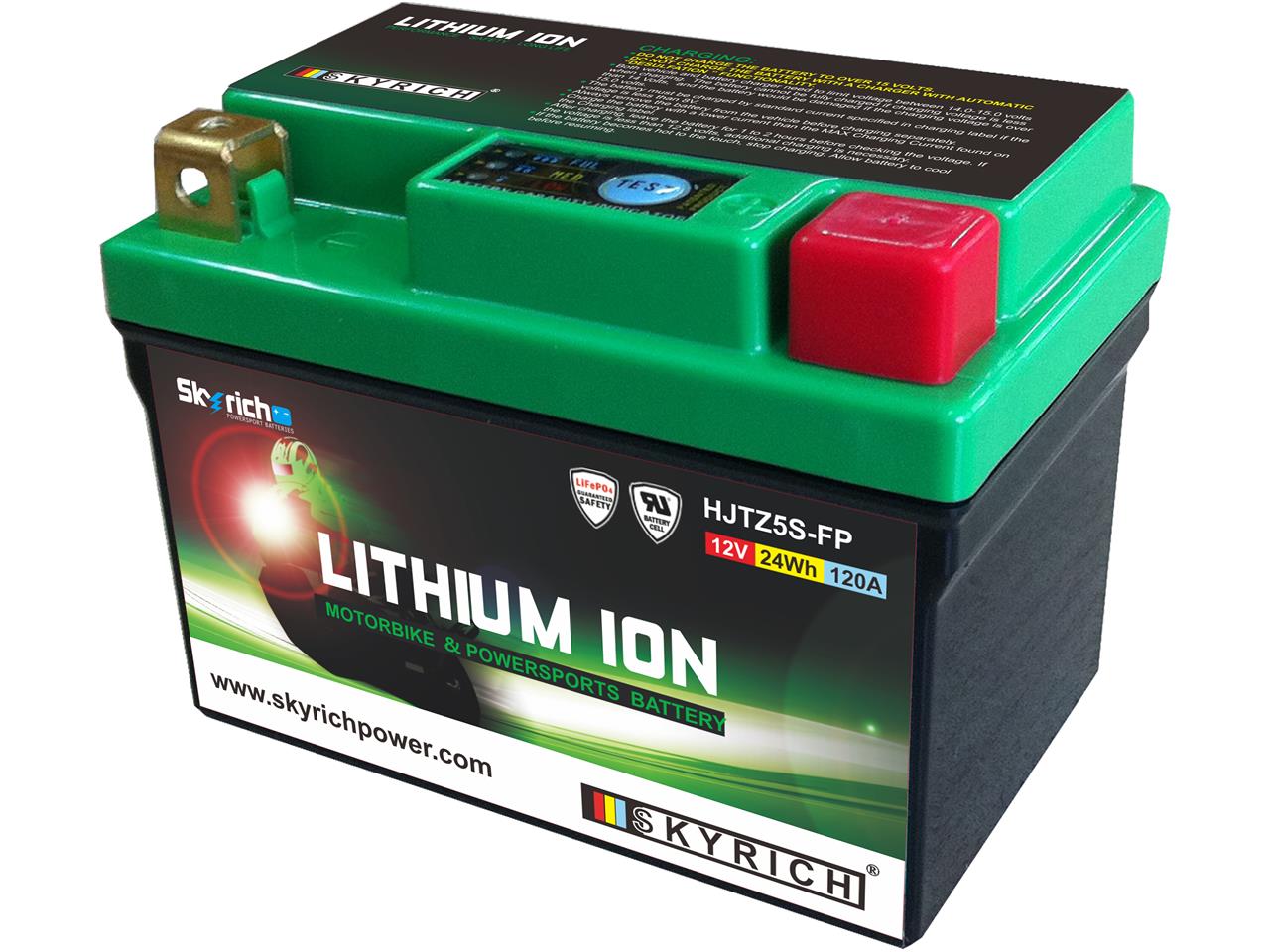 Batterie LTZ5S marque Skyrich type Lithium-Ion
