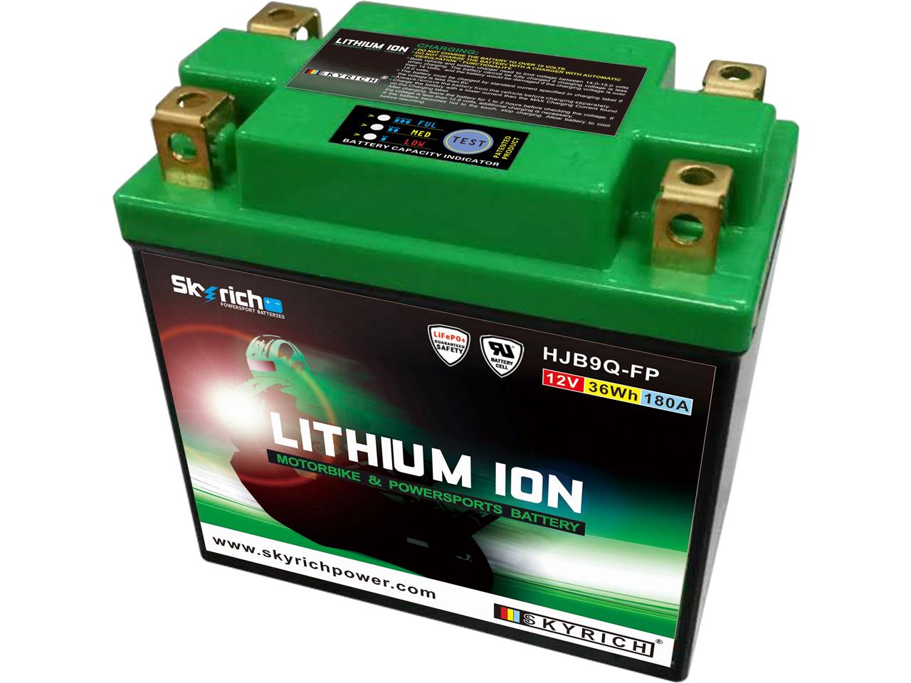 Batterie marque Skyrich type Lithium-Ion référence LIB9