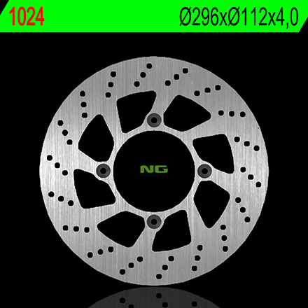 Disque de frein fixe avant gauche marque NG BRAKES - référence 1024 | FMX 650