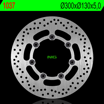 Disque de frein avant fixe marque Ng : 1037 | Compatible Moto KAWASAKI