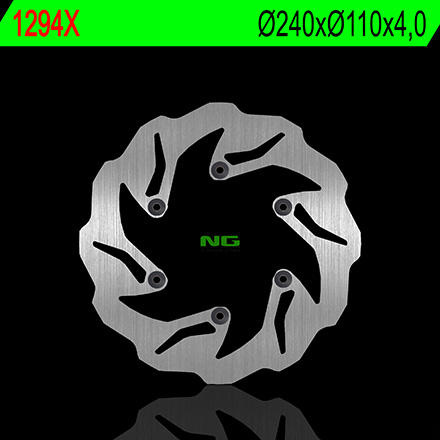 Disque de frein pétale fixe marque Ng BRAKES 1294X | Motocross, Moto BETA