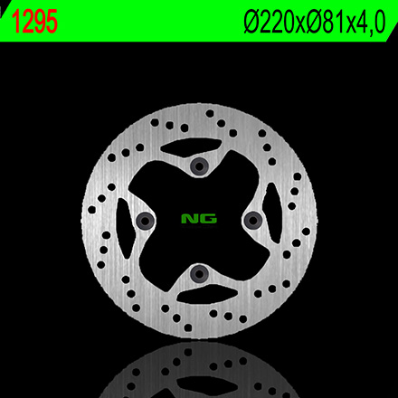 Disque de frein avant rond fixe NG BRAKES 1295 | VAN VAN RV 125 (08-12)