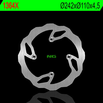 Disque de frein pétale fixe marque Ng BRAKES 1364X | Motocross, Moto TM