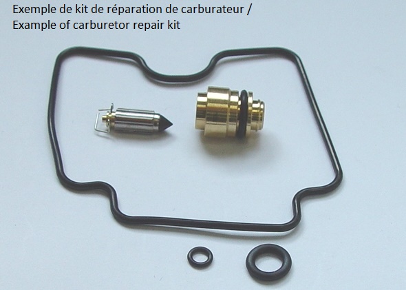 Kit réparation de carburateur marque TOURMAX